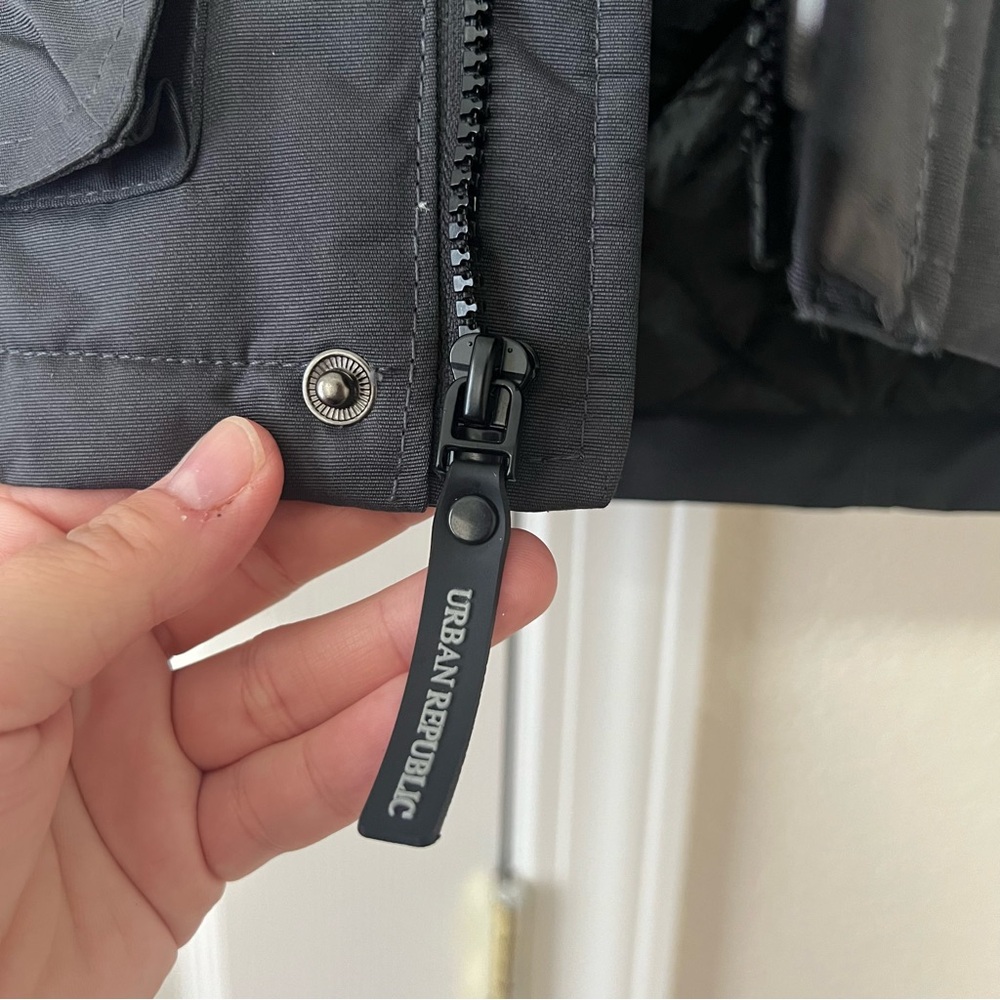 Urban Republic Baby Boy Black Water Resistant Winter Jacket - 24M - Picture 12 of 16